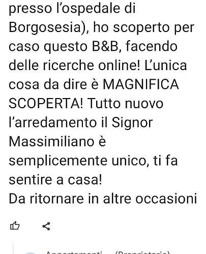 Apartamento Del Borgo Borgosesia